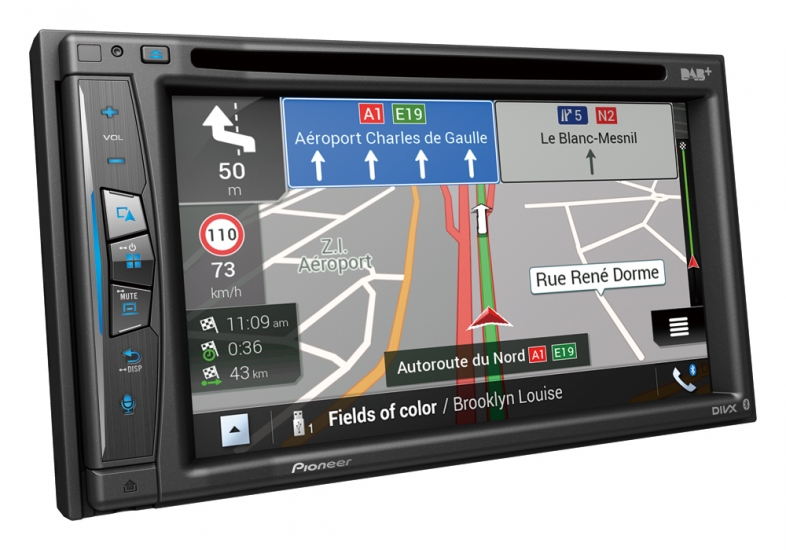 PIONEER autoradio AVIC-Z720DAB Navi / DAB / BT / Car Play / AV/CD/DVD