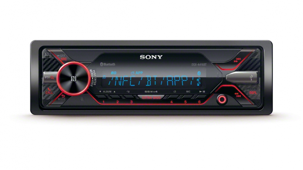 SONY DSX-A416BT 1-DIN Autoradio met Bluetooth & USB