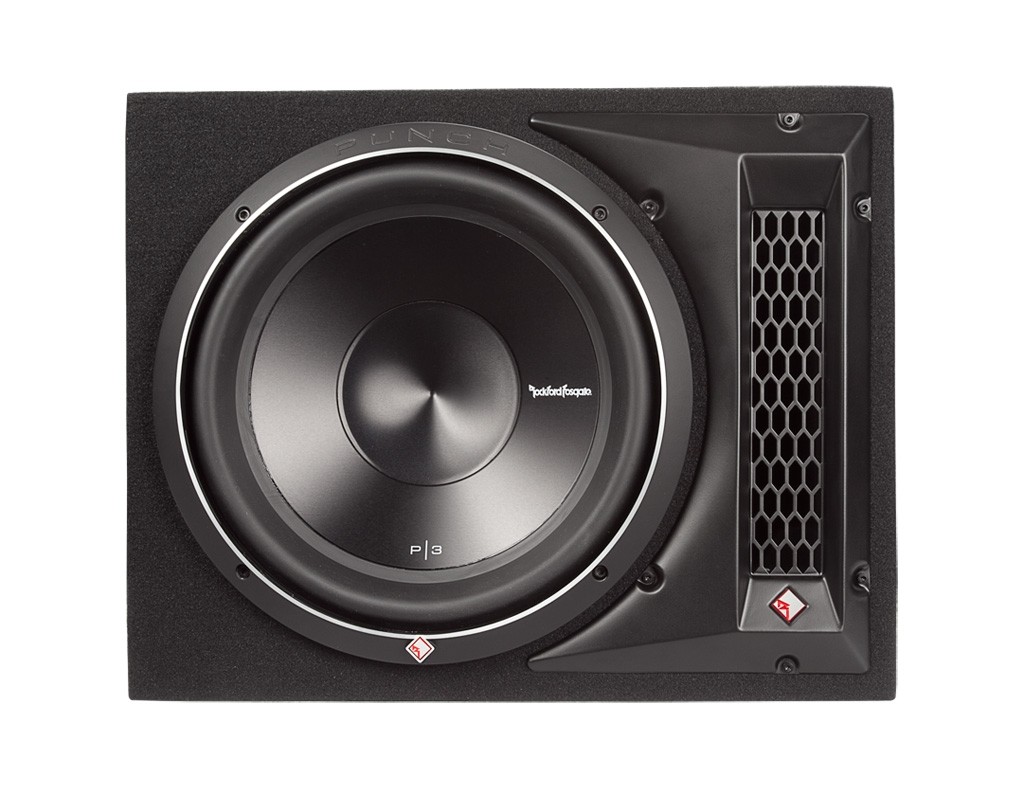 Rockford Fosgate Punch Subwoofer in kist P3-1X12