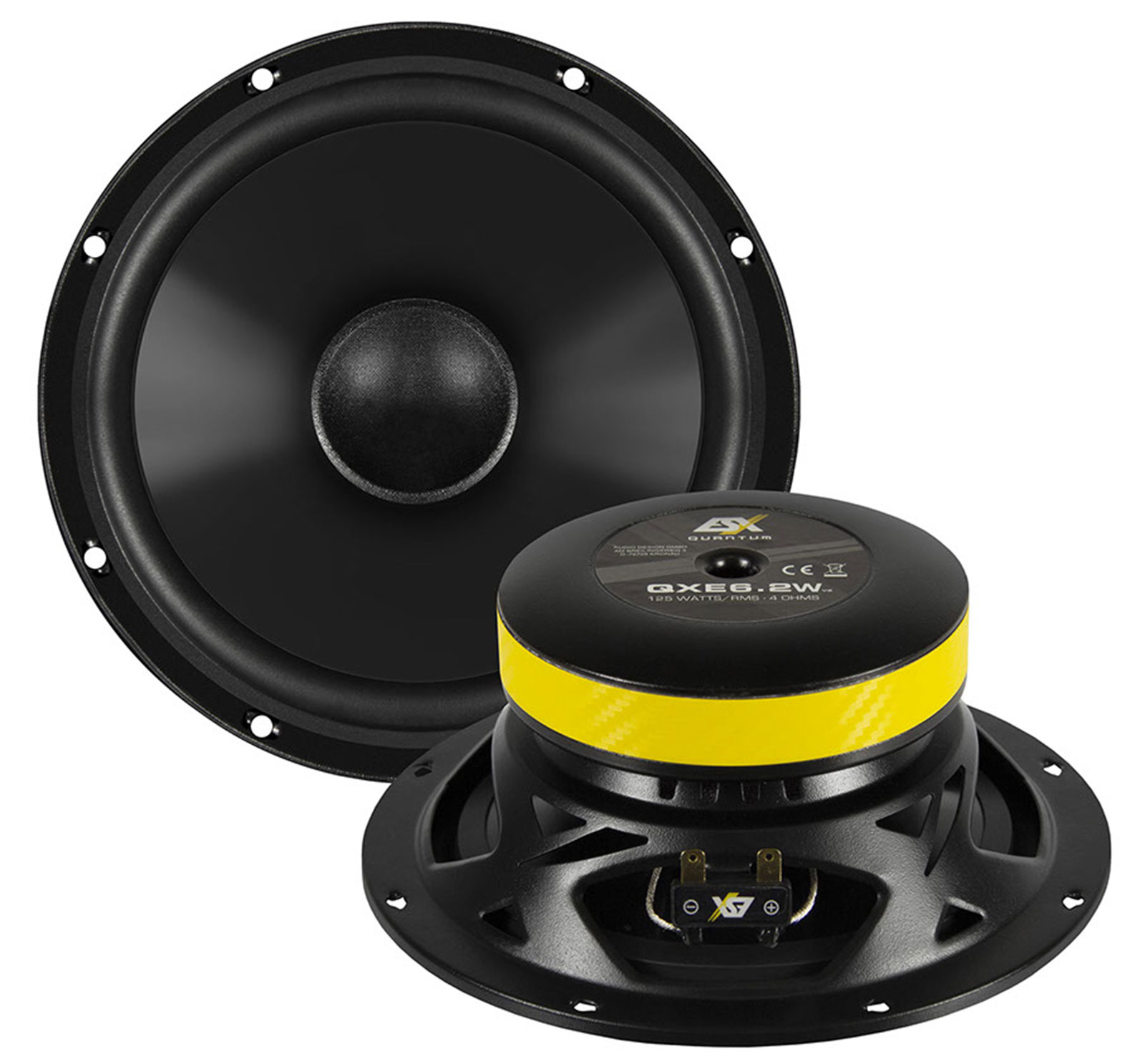 ESX 6 QUANTUM QXE62v2 16,5 cm 2 weg speakers