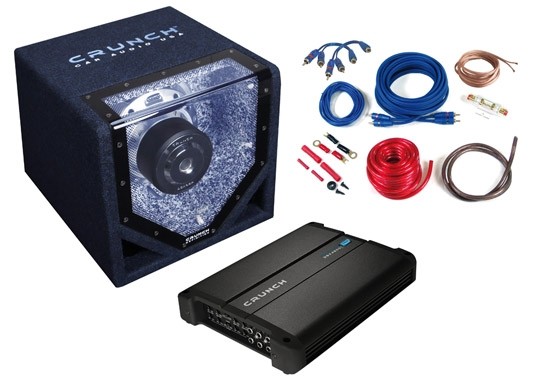 Crunch subwoofer kit 700watt