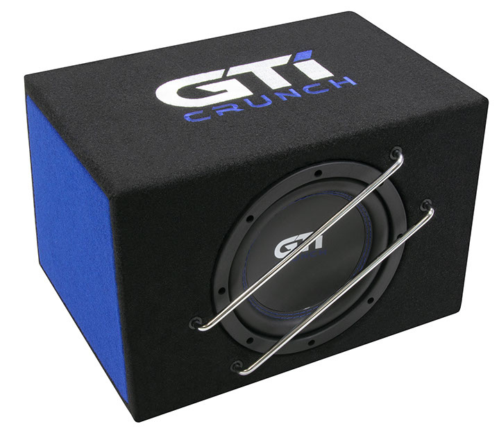 Crunch GTI-800A - Subwoofer in kist - 20 cm - 400 Watt