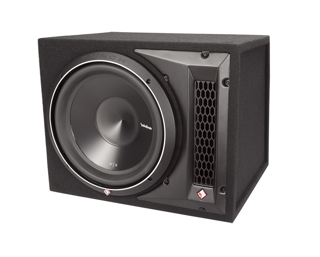 Rockford Fosgate Punch Subwoofer in kist P3-1X12