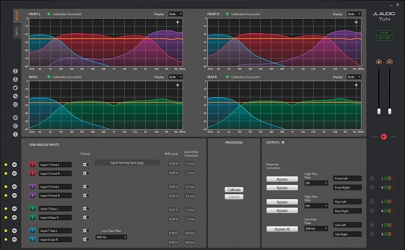 JL Audio Equalizer DSP Oem interface FIX82