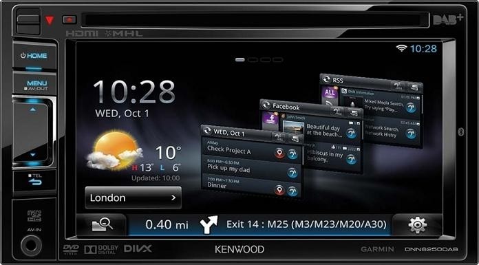 KENWOOD DNN6250DAB Autoradio