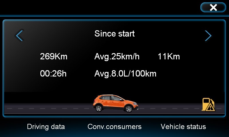 ESX Vision VN720 Radio/navigatie VW Polo 6C 17.8 cm (7") touchsc