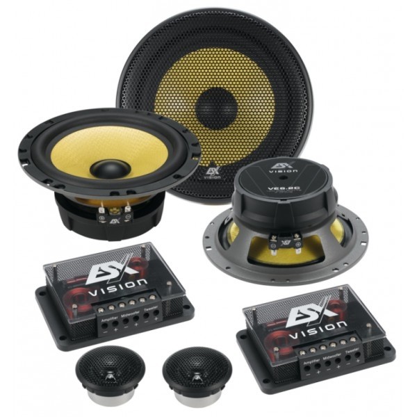 ESX Vision Elite VE6.2C 16,5cm 2 weg Compo Speakers