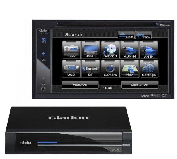 CLARION NAVIGATIESYSTEEM MET FLASH-GEHEUGEN