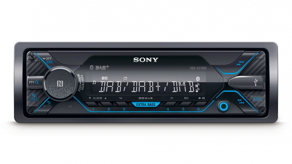 SONY DSX-A510BD 1-DIN Autoradio met DAB/BT/USB