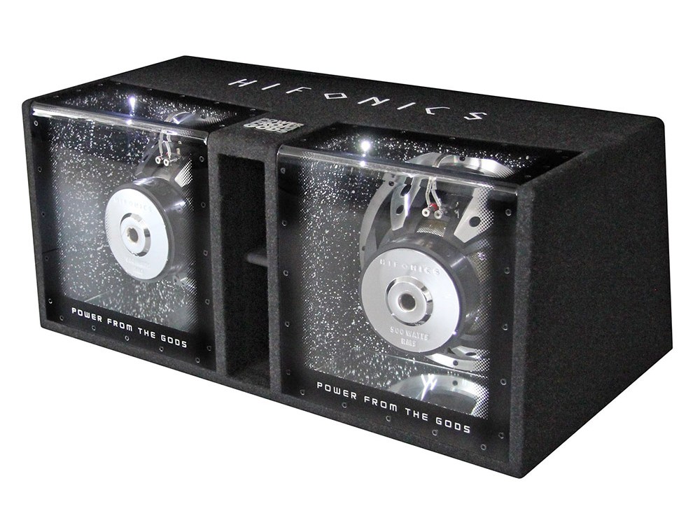 Hifonics Dual Subwoofer ZEUS ZRX BANDPASS-SYSTEMS