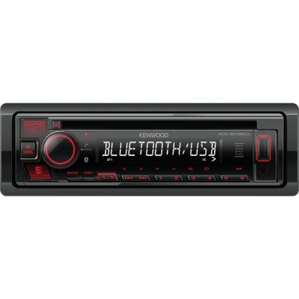 KENWOOD KDC-BT460U 1-DIN Autoradio met Bluetooth & USB